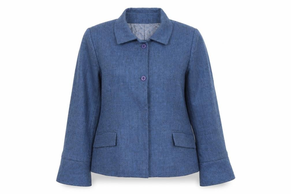Nightingales Womens Blue   Jacket Blazer Size 16