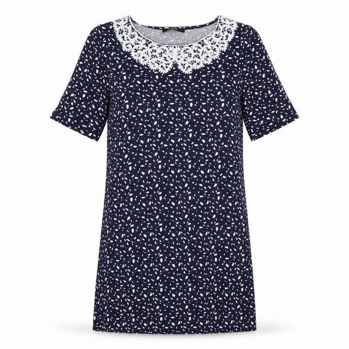 George Womens Blue Polka Dot Bodycon Size 8