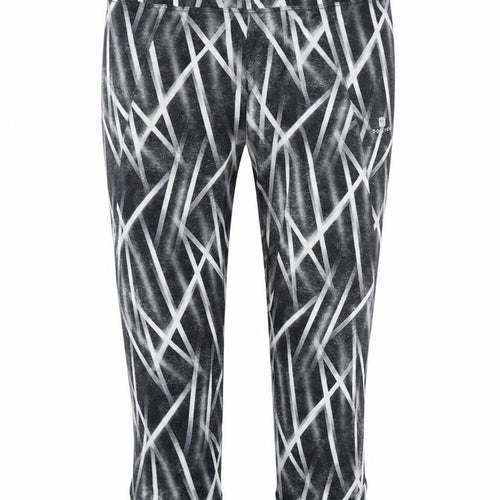 DECATHLON Womens Multicoloured Geometric  Sweatpants Trousers Size 8 L20 in