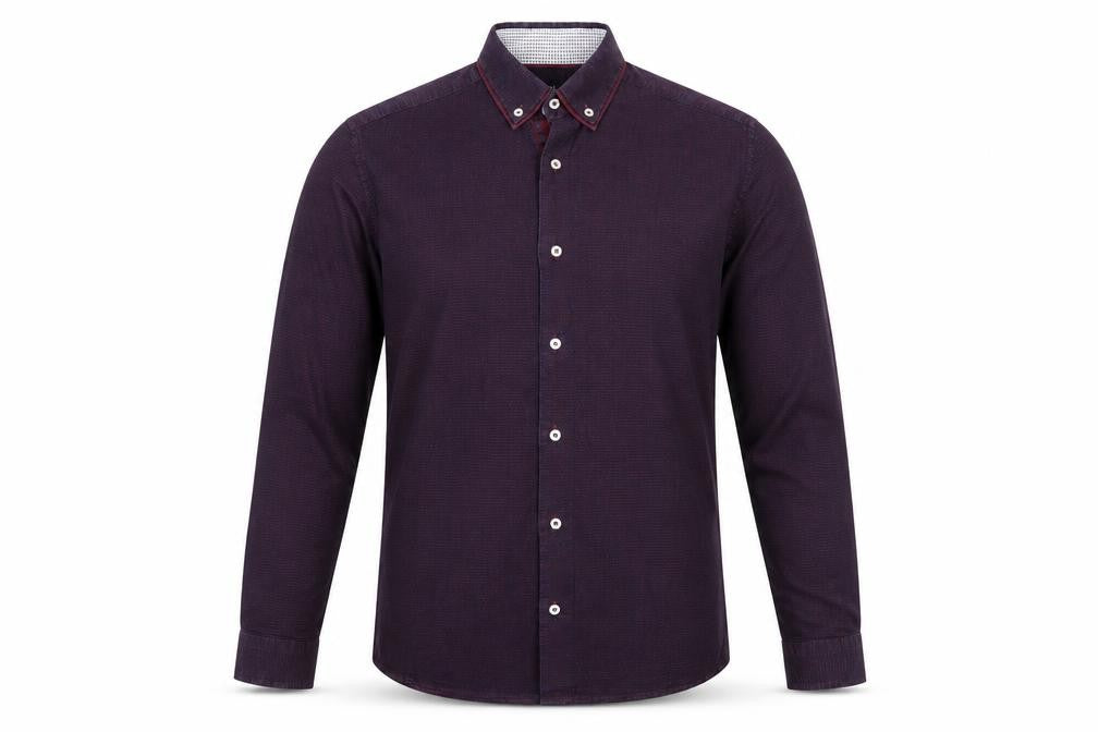 Next Mens Purple    Button-Up Size S