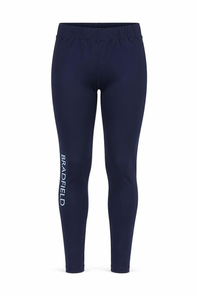 Playerlayer  Womens Blue   Compression Leggings Size 8 L28 in