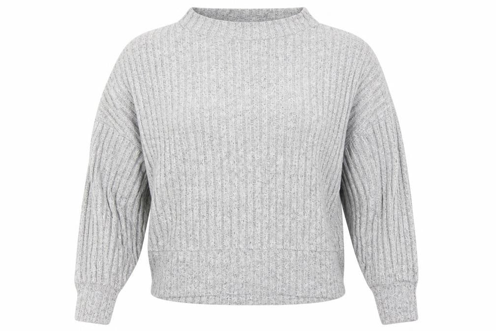 Marks and Spencer Womens Grey   Pullover Jumper Size 14