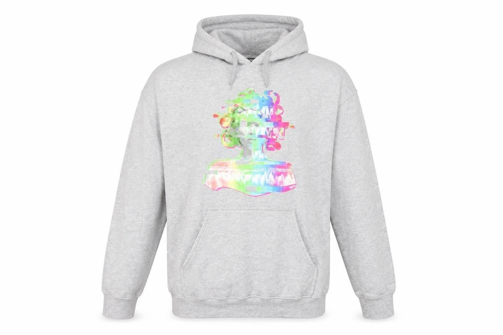 STYLIWISE Womens Grey   Pullover Hoodie Size S