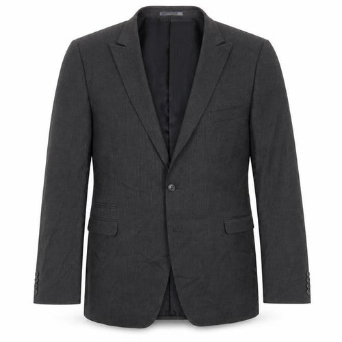 Burton Mens Grey Striped  Jacket Suit Jacket Size 48