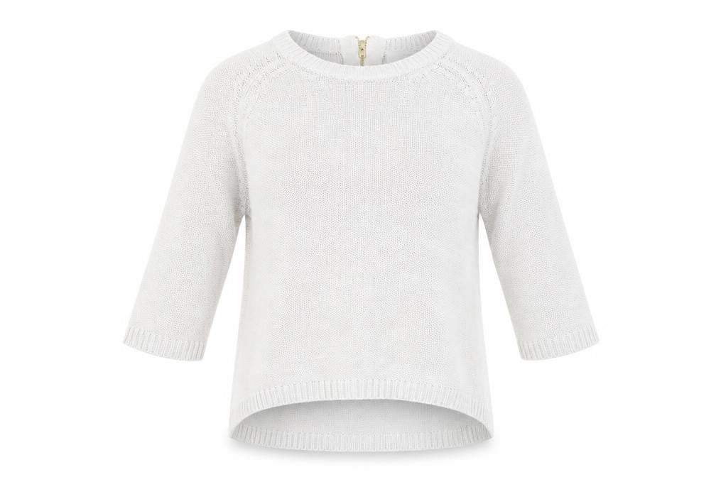 Zara Womens Grey  Knit Pullover Jumper Size S