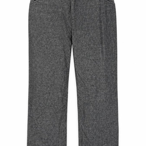 Preworn Womens Grey   Trousers  Size 34 in L27 in