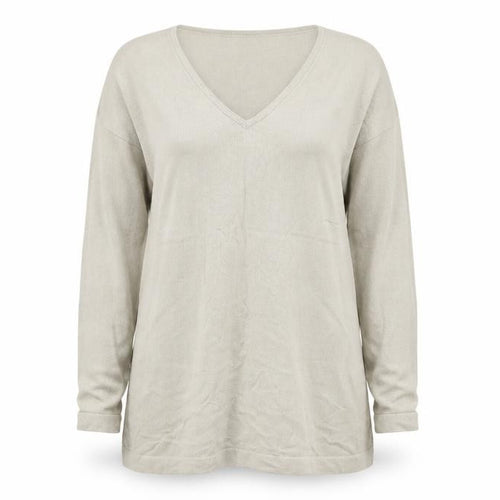 Berkertex Womens Beige  Knit Pullover Jumper Size 14