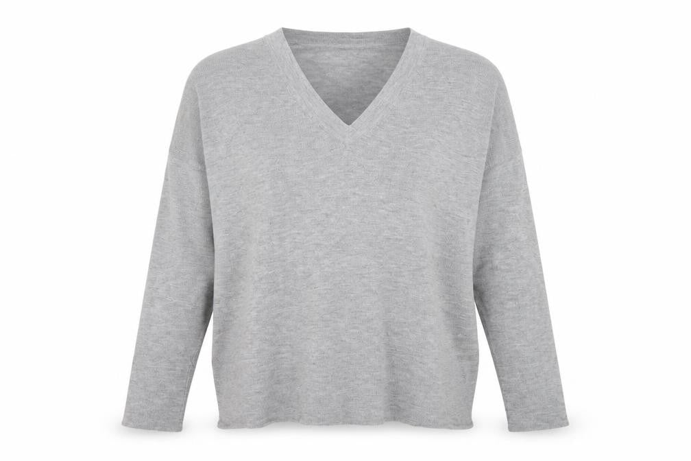 Zara Womens Grey  Knit Pullover Jumper Size M