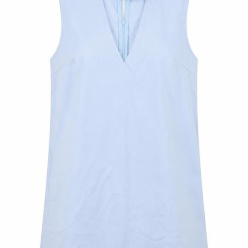 Miss Pap Womens Blue   A-Line  Size 12  - Cut Out Neckline