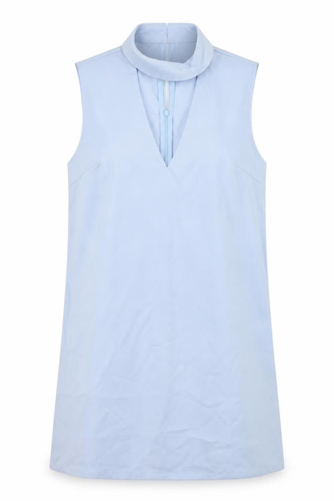 Miss Pap Womens Blue   A-Line  Size 12  - Cut Out Neckline