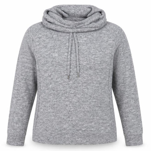 New Look Womens Grey  Jersey Pullover Sweatshirt Size S