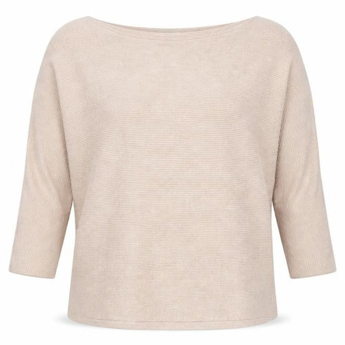H&M Womens Beige  Knit Pullover Jumper Size L
