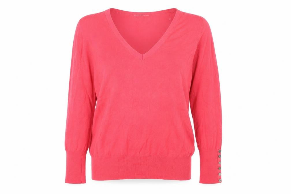 Matalan Womens Pink  Knit Pullover Jumper Size 14