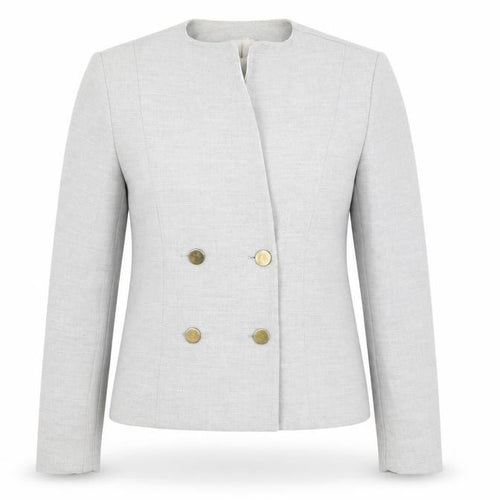 st Womens Grey   Jacket Blazer Size 38