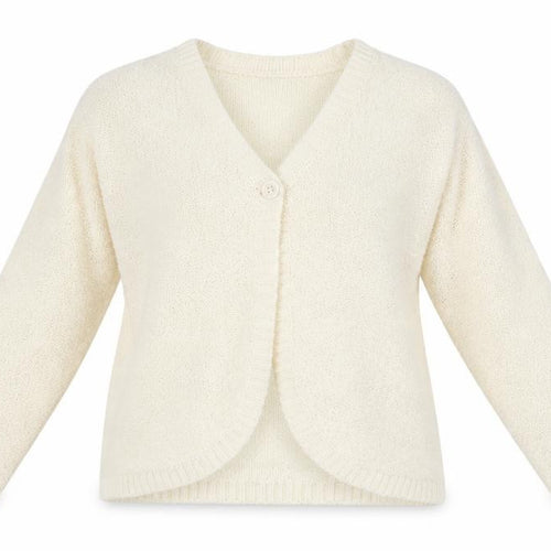 Poppy Womens Ivory   Cardigan Jumper Size 18