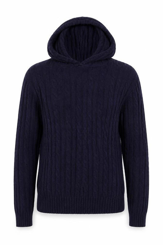Front view of New Look women’s blue jumper, size UK 10
