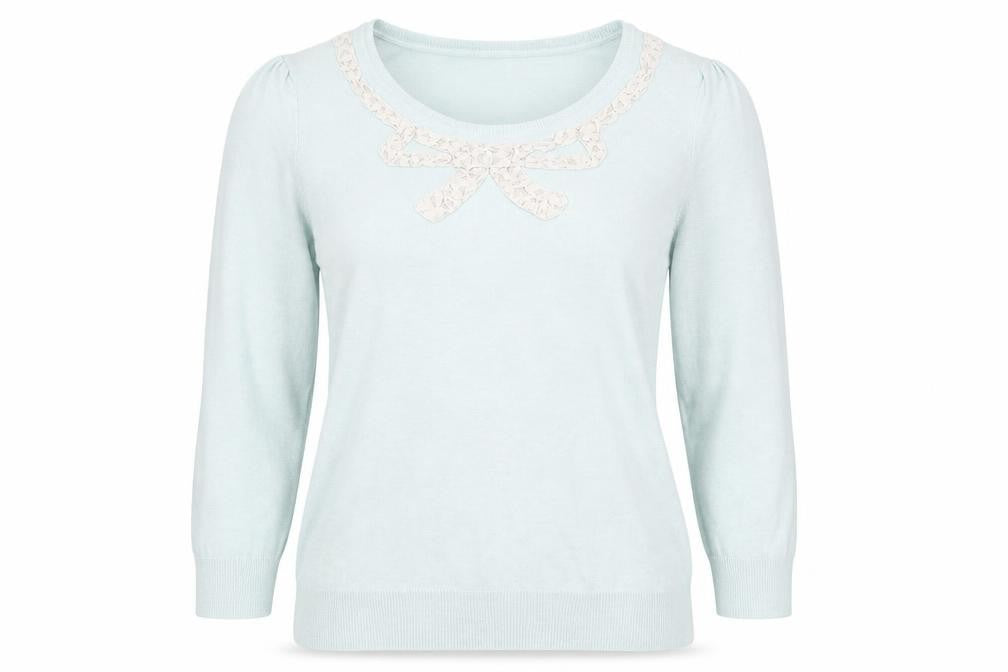 F&F Womens Blue   Pullover Jumper Size 14