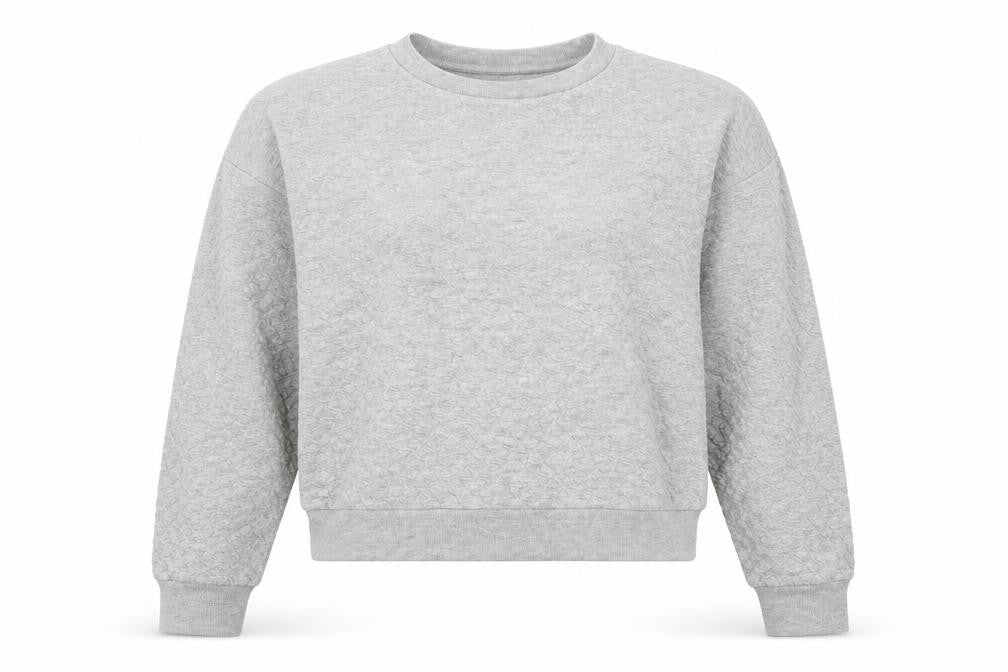 Topshop Womens Grey   Pullover Sweatshirt Size 12