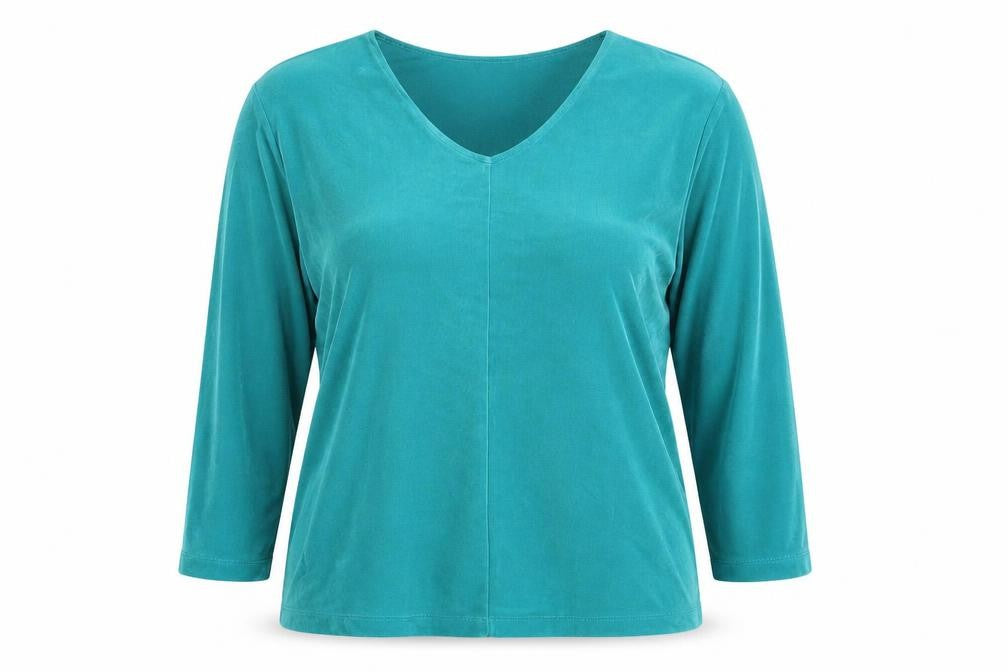 Citiknits Womens Green   Basic Blouse Size M