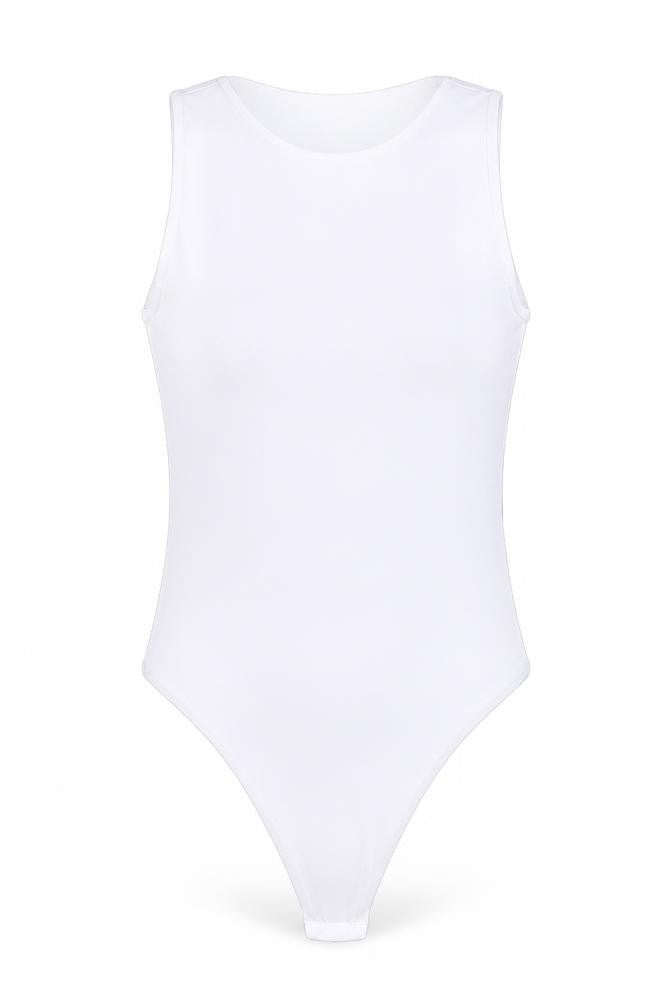 Boohoo Womens White   Basic Tank Size 6