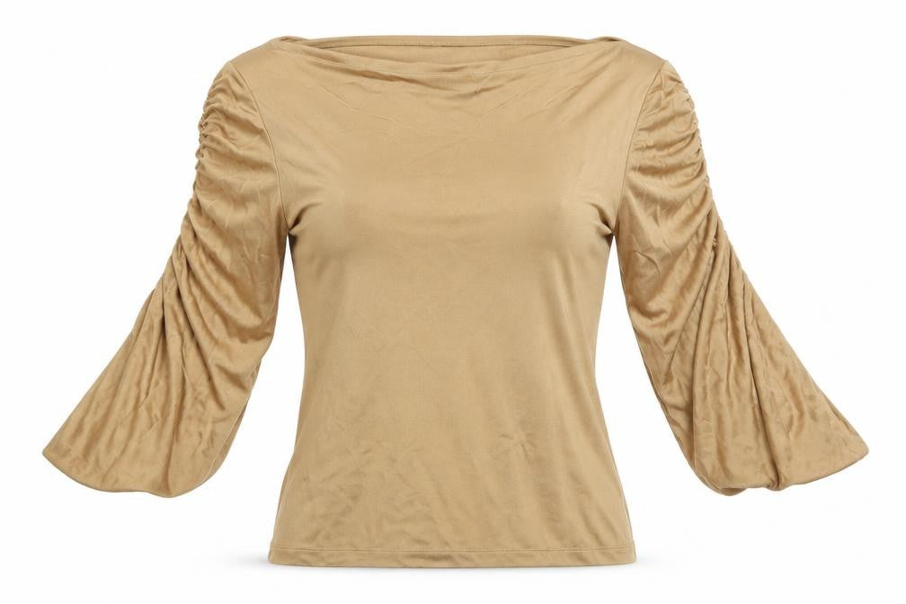 Ts Design Womens Brown   Basic Blouse Size 8