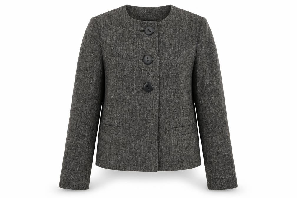 M&Co Womens Grey   Jacket Coat Size 14