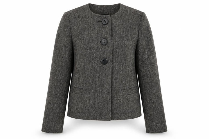 M&Co Womens Grey Jacket Coat Size 14