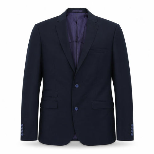Preworn Mens Blue   Jacket Suit Jacket Size 38