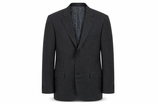 Front view of The label men’s grey jacket suit jacket, size 40