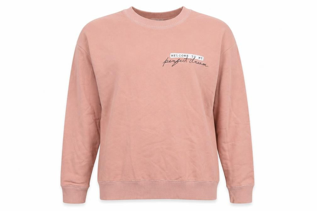 Pull&Bear Womens Beige   Pullover Sweatshirt Size XS  - Oversized