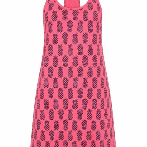 Very Womens Pink   Tank Dress  Size 8  - pineapple