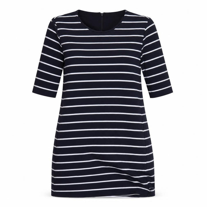 Basic Womens Blue Striped Bodycon Size XS