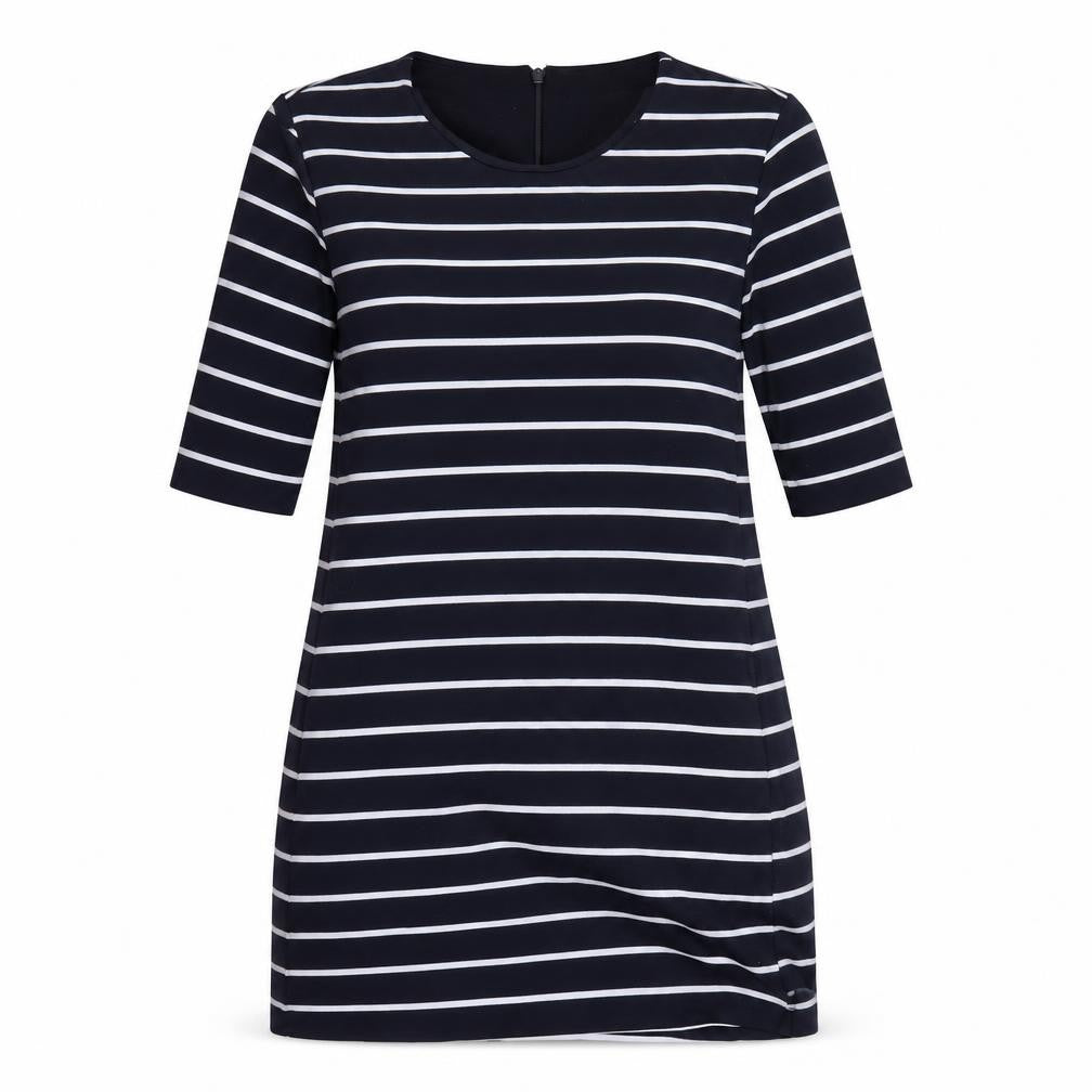 Basic Womens Blue Striped  Bodycon  Size XS