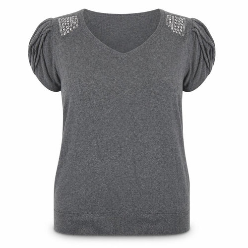 Worthington Womens Grey   Pullover Jumper Size XL