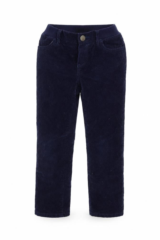 Gap Girls Blue Velvet Straight Jeans Size 5 Years
