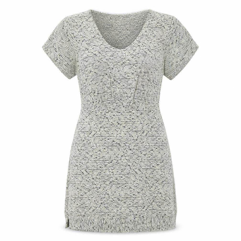 BCBGeneration Womens Ivory Striped  A-Line  Size XS  - Open back