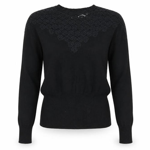 VERO MODA Womens Black   Pullover Jumper Size S