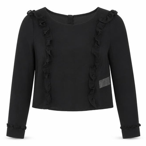 VILA Womens Black   Basic Blouse Size 8