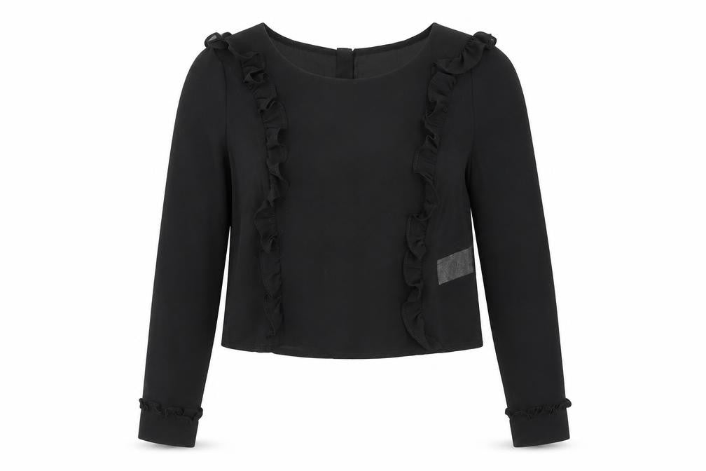VILA Womens Black   Basic Blouse Size 8