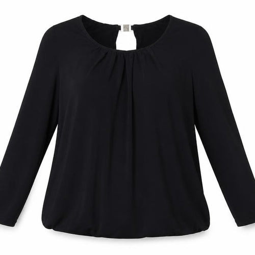 H&M Womens Black   Basic Blouse Size M