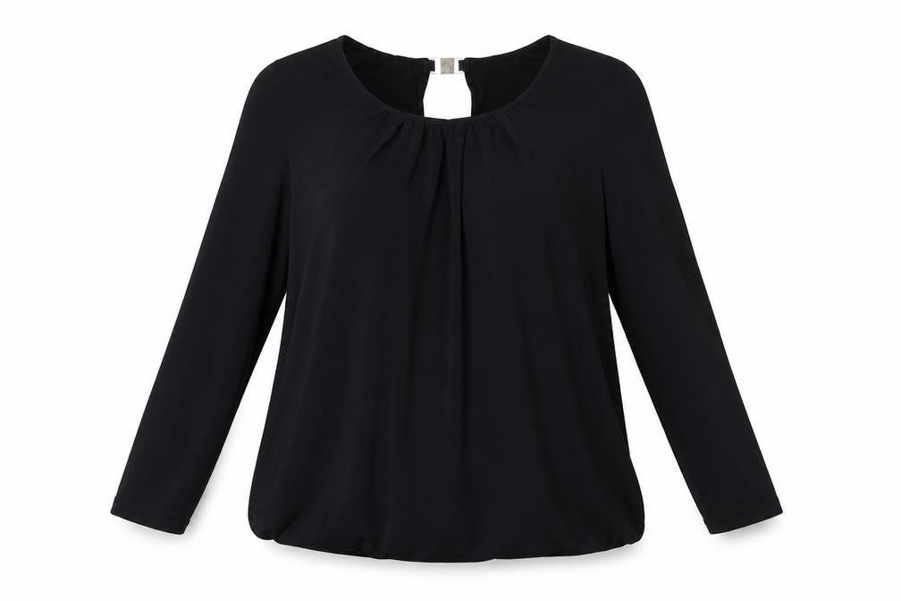 H&M Womens Black   Basic Blouse Size M
