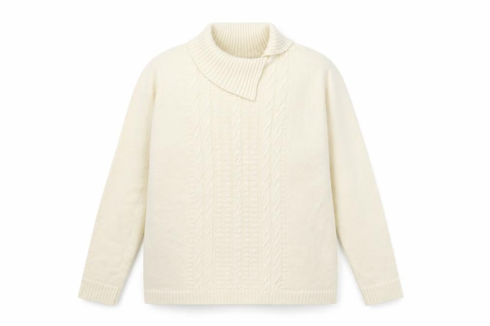 Bonmarché Womens Ivory  Knit Pullover Jumper Size L