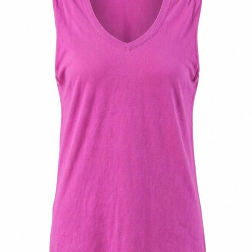 KIERAN Womens Pink  Knit Basic Tank Size M