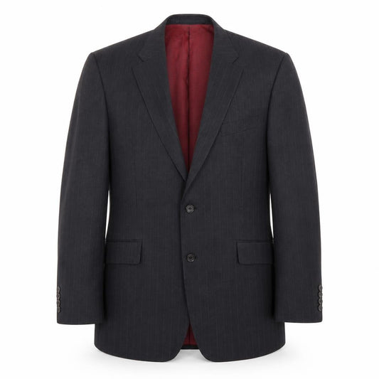 Front view of Sartorial men’s grey jacket suit jacket, size 42