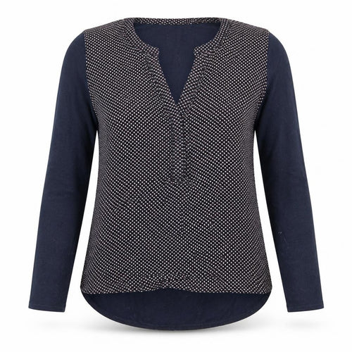 La P'tite Etoile Womens Blue   Pullover Jumper Size M