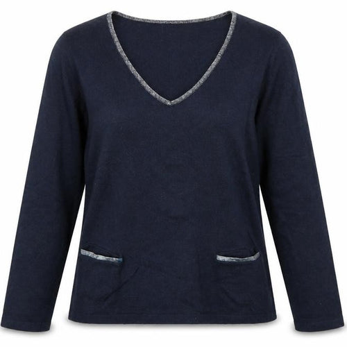 La P'tite Etoile Womens Blue   Pullover Jumper Size M