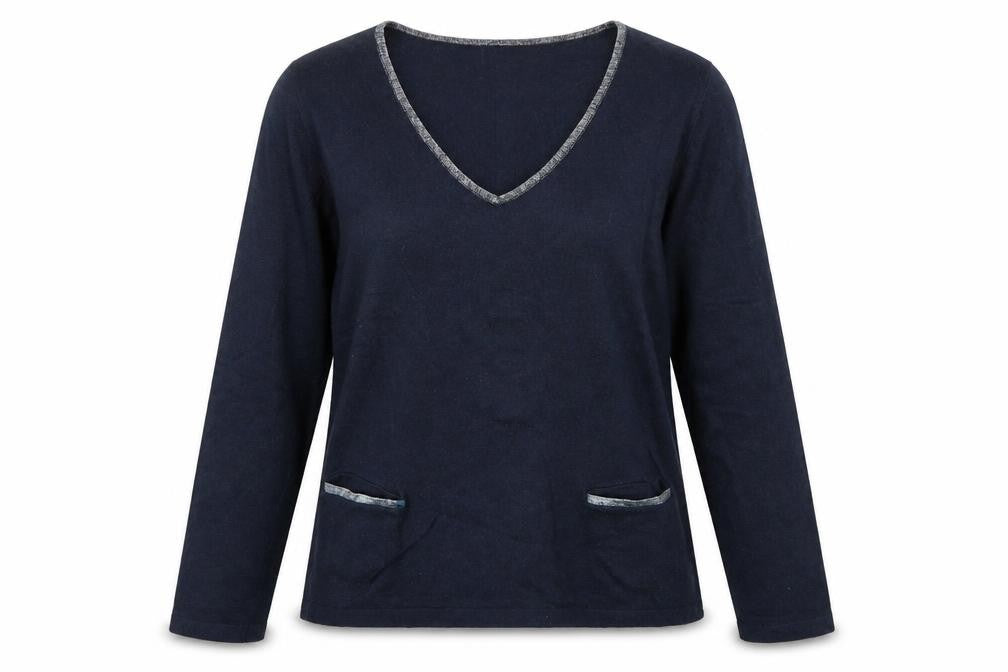 La P'tite Etoile Womens Blue   Pullover Jumper Size M