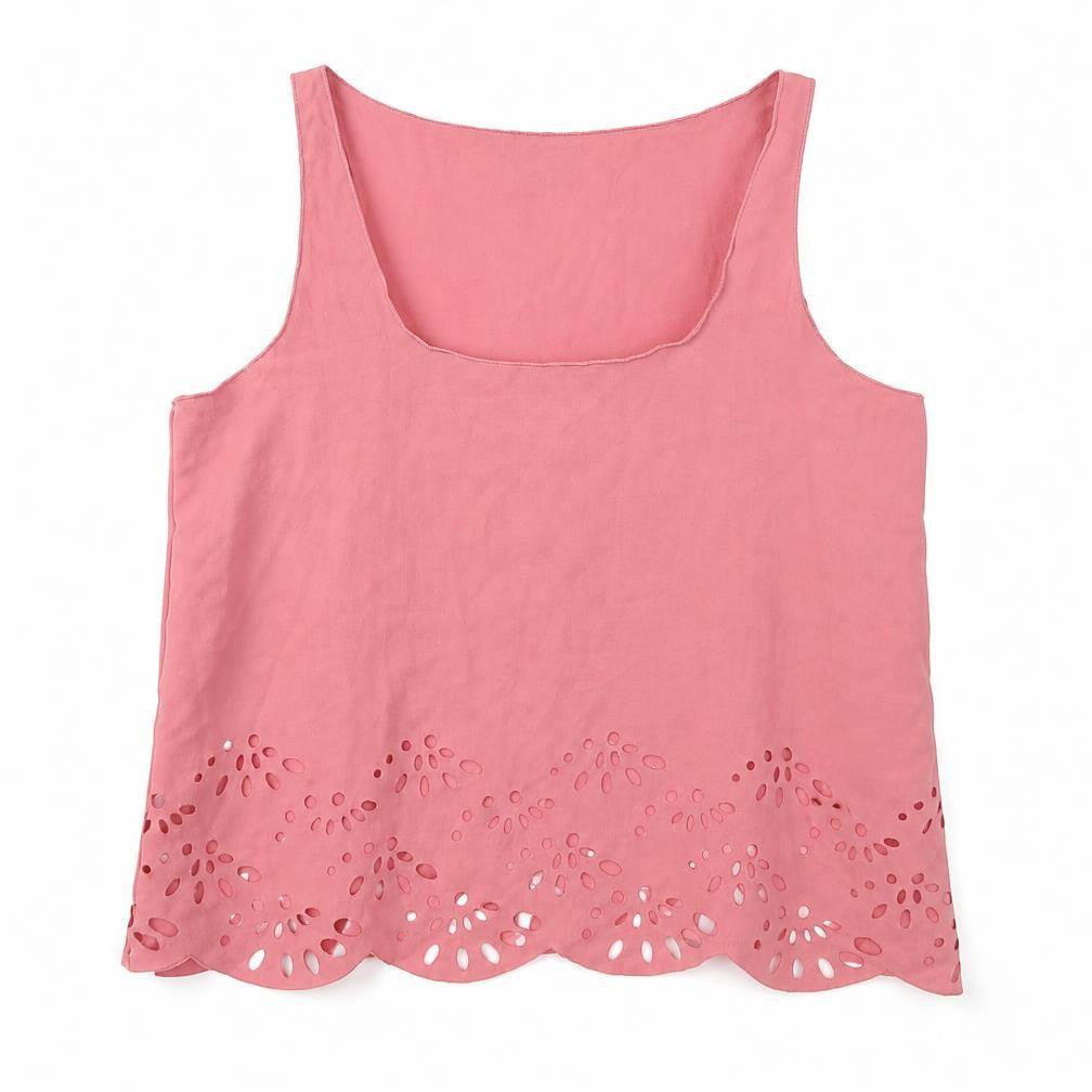 John Galt Womens Pink   Basic Blouse One Size