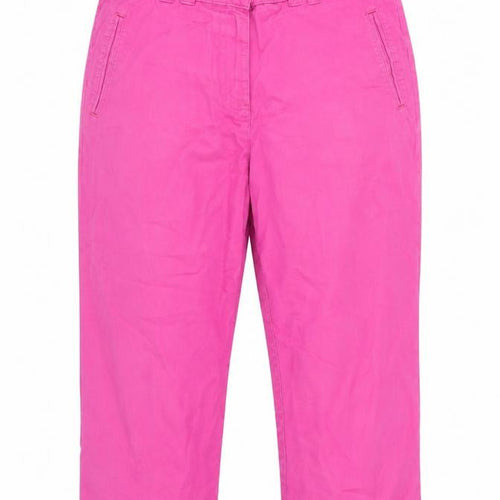 Marks and Spencer Womens Purple   Trousers  Size 14 L20 in