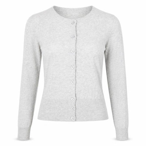Kier & J Womens Grey  Knit Cardigan Jumper Size S